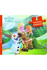 Reniferek w opa�ach Kraina Lodu puzzlowa ksi��eczka