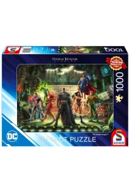 Puzzle 1000 el. PQ T.Kinkade Liga Sprawiedliwo�ci Schmidt Spiele-Puzzle