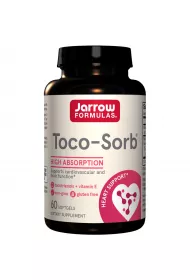 Jarrow Formulas Toco-Sorb Witamina E Suplement diety 60 kaps.