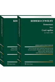 Pakiet Kodeks cywilny. Komentarz. Tom 1. Cz�� og�lna. Cz�� 1-2