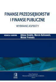 eBook Finanse przedsibiorstw i finanse publiczne - wybrane aspekty. Tom 6 pdf