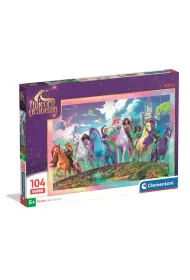 Puzzle 104 el. Super Unicorn Academy Clementoni