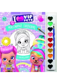 Malowanie farbkami. I love VIP Pets