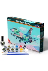 Model do sklejania 1:72 My�liwiec F-16A-15 Halcon Cazador Zestaw farby + p�dzelek Olymp Aircraft