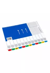 Starpak Przek�adka A4 kartonowa 1-12 numeryczna