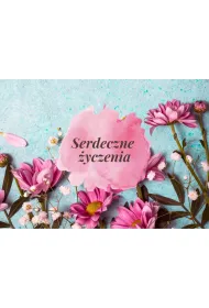 Karnet - Serdeczne �yczenia