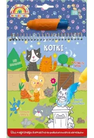 Kotki. Malowanka z wodnym flamastrem