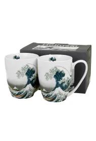 Duo Sp. z o.o. Komplet kubkw Hokusai The Great Wave 2 x 350 ml
