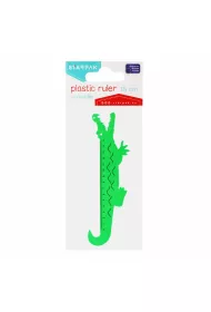 Starpak Linijka plastikowa Krokodyl 15 cm