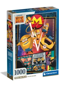 Puzzle 1000 Compact Despicable Me 4 Clementoni