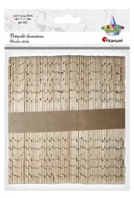 Titanum Drewniane patyczki karbowane 10 x 114 mm