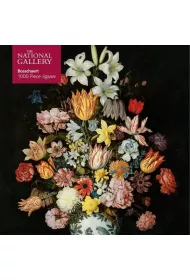 Puzzle 1000 el. Martwa natura z kwiat�w Bosschaert Amb Flame Tree