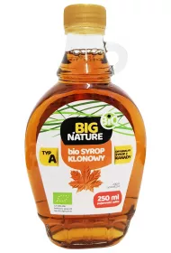 Big Nature Syrop klonowy bio 250ml 250 ml Bio