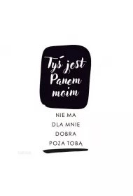 Szaron Podstawka korkowa. Ty� jest Panem moim ciemne