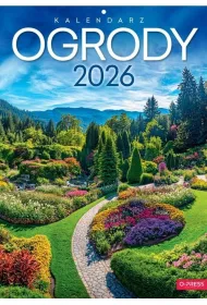 Opress Kalendarz 2026 A4 wieloplanszowy Ogrody