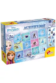 Puzzle 12 el. Kraina Lodu + Activity Mat Lisciani