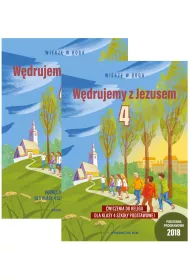 Pakiet W�drujemy z Jezusem. Podr�cznik z zeszytem �wicze� do religii dla klasy 4 szko�y podstawowej