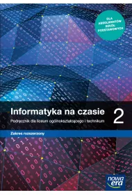 Informatyka na czasie 2. Podr�cznik dla liceum og�lnokszta�c�cego i technikum. Zakres rozszerzony. Szko�y ponadpodstawowe