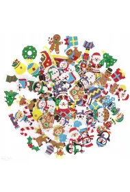 dpCraft Naklejki z pianki magiczne �wi�ta 120 szt
