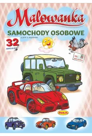 Samochody osobowe. Malowanka