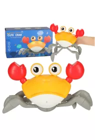 Krab uciekajcy pezajcy czujnik interaktywna akumulator USB czerwony