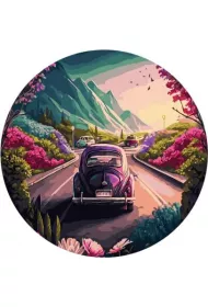 Malowanie po numerach owalne Volkswagen