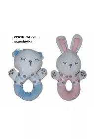 Grzechotka zwierz�ta 14cm MIX Sun-Day
