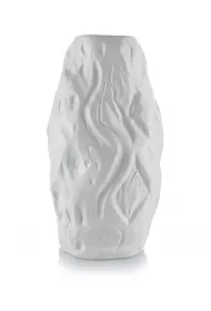 HowHomely Wazon Louis White 29 cm