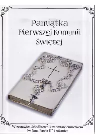 Modlitewnik z r�a�cem. Pami�tka I Komunii �wi�tej
