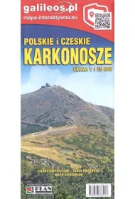 Karkonosze Polsko-Czeskie 1: 25 000 mapa papierowa