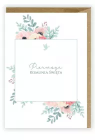 Cardie Kartka okoliczno�ciowa. Komunia. Eko koperta. K062