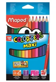 Maped Kredki Colorpeps maxi tr�jkatne 12 szt.