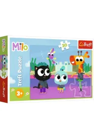 Puzzle 30 el. Kotek Milo Trefl