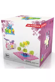 Klocki Meli Basic Constructor Pink 200 element�w