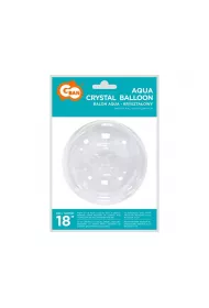 Godan Balon Aqua kryszta�owy bez nadruku 37cm