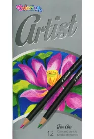 Patio Kredki o��wkowe okr�g�e Artist 12 szt.