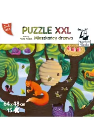 Puzzle 15 el. XXL Mieszka�cy drzewa Edgard