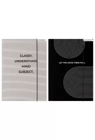 Starpak Teczka z gumk A4 Black&White