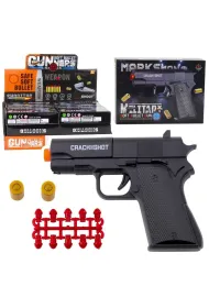 Pistolet na naboje 13,5cm LeanToys