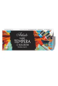Sweet colours Farby tempera 12 kolor�w w tubie