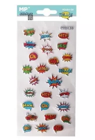 Mp Main Paper Naklejki 3D Hello