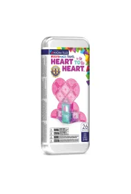 Klocki Magnetyczne microMAGS Heart to Heart Travel 26 element�w