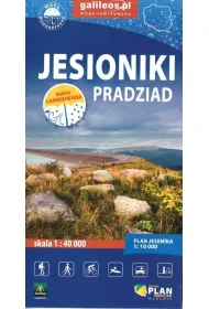 Jesioniki Pradziad. Mapa turystyczna w skali 1:40 000 (wersja wodoodporna)