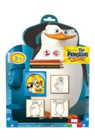 Piecz�tki Shaped 3 szt. Pingwiny * Multiprint