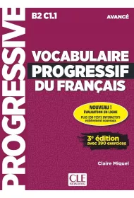 Vocabulaire progressif du Francais Niveau Avance ksi��ka + CD 3dition /2018/