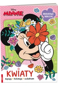 Disney Minnie.  Kwiaty