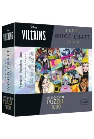 Puzzle drewniane 1000 el. Zlot z�oczy�c�w Disney Villains 20167 Trefl