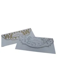Koperta upominkowa Chrzest z�ota lub srebrna 20x10cm, mix