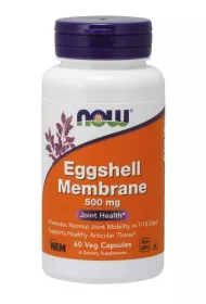 Now Foods Eggshell Membrane 500 mg Suplement diety 60 kaps.