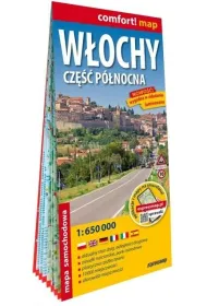 W�ochy cz�� p�nocna mapa samochodowa 1:650 000 laminat 2026